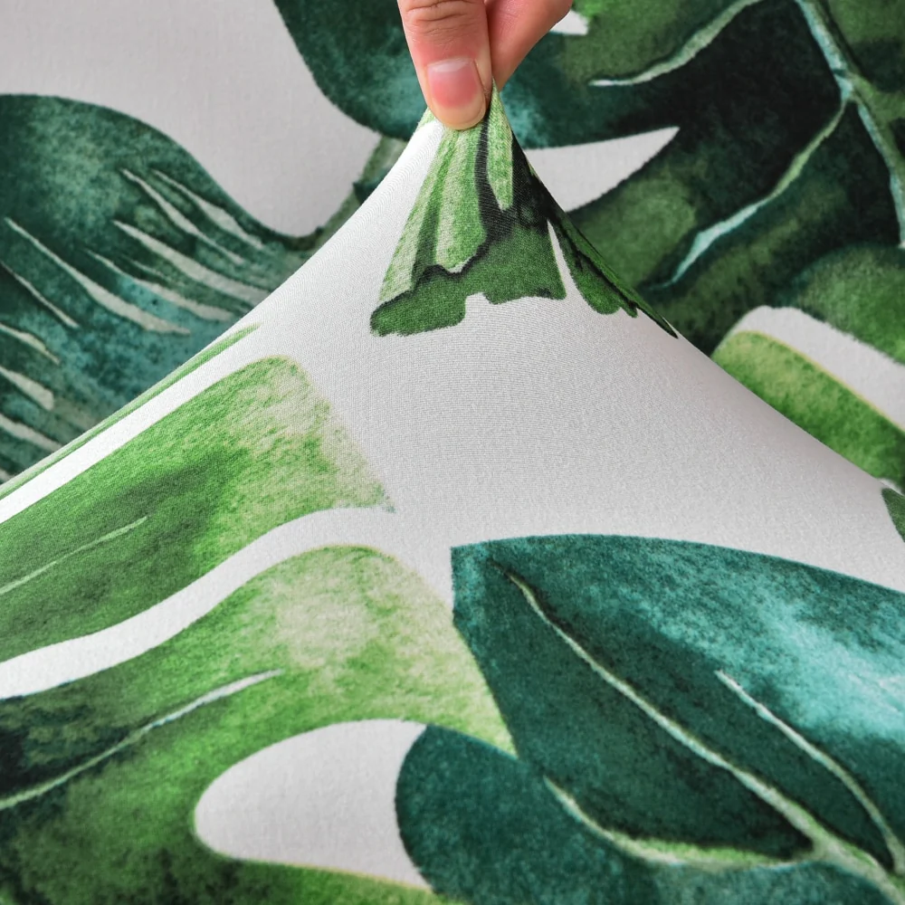 Elastic Floral Print Chair Covers Spandex Chair Cover Stretch Home Dining Multifunctional Spandex Elastic Cloth Universal Size - Image 4