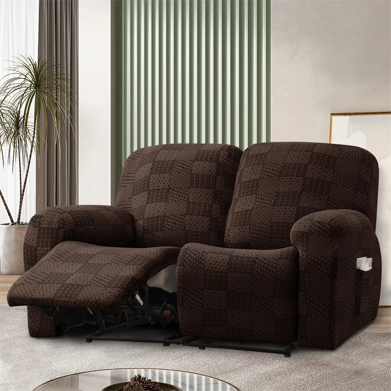 Elastic Recliner Sofa Covers 1 2 Seater Jacquard Sofa Slipcoves Stretch Spandex Lazy Boy Armchair Cover Furniture Protector Case - Image 13