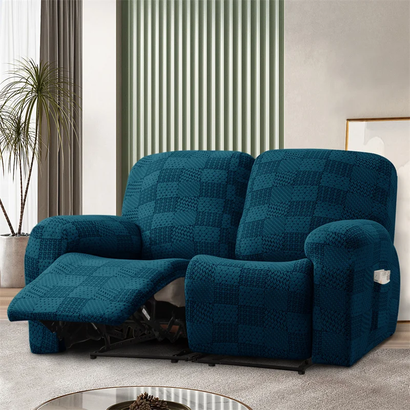 Elastic Recliner Sofa Covers 1 2 Seater Jacquard Sofa Slipcoves Stretch Spandex Lazy Boy Armchair Cover Furniture Protector Case - Image 8
