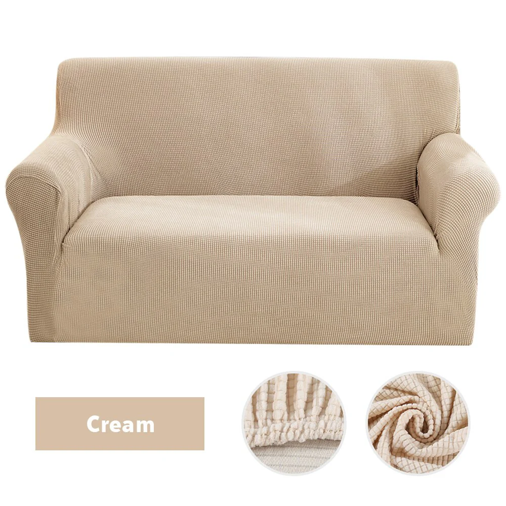 Elastic Sofa Cover Cotton All-inclusive Couch Cover 1/2/3 Seater Stretch Slipcover L Shape Corner Sofa Spandex Jacquard Sofa Cover Fabric Couch Cover - Image 10