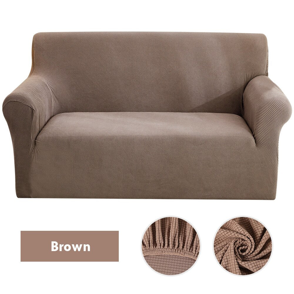 Elastic Sofa Cover Cotton All-inclusive Couch Cover 1/2/3 Seater Stretch Slipcover L Shape Corner Sofa Spandex Jacquard Sofa Cover Fabric Couch Cover - Image 11