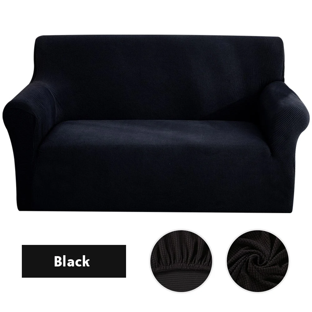 Elastic Sofa Cover Cotton All-inclusive Couch Cover 1/2/3 Seater Stretch Slipcover L Shape Corner Sofa Spandex Jacquard Sofa Cover Fabric Couch Cover - Image 9