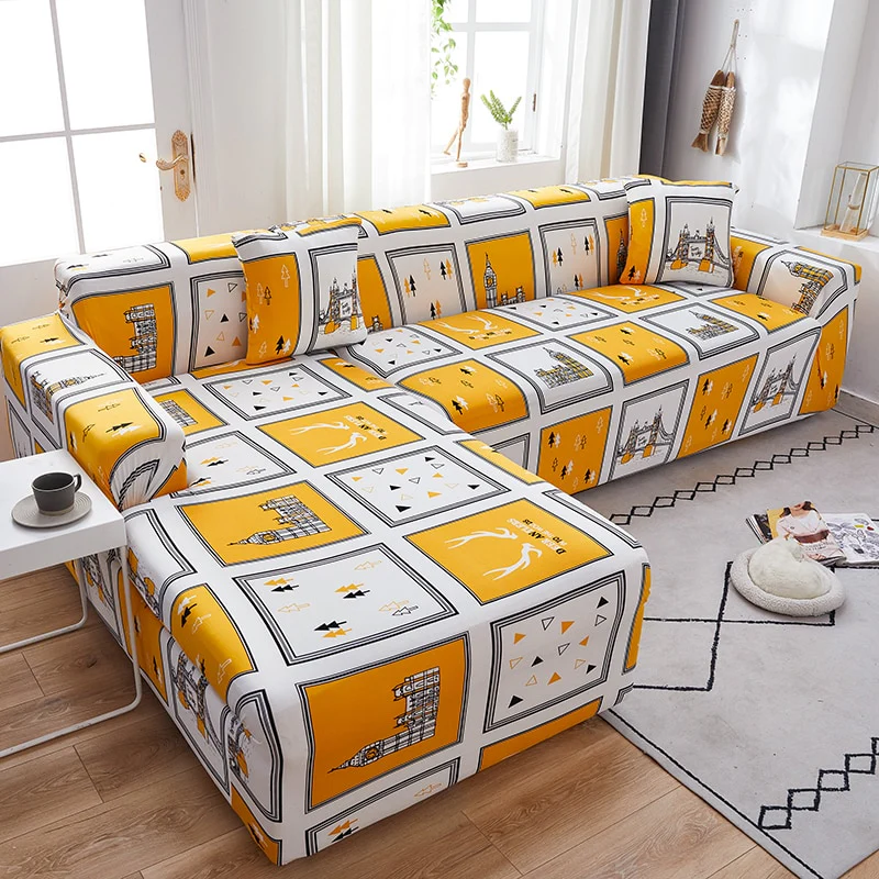 Elastic Sofa Cover High Quality sofas Chaise Covers Lounge Sectional Couch Corner Sofa Slipcover Couch Sofa Cover Single/Loveseat/Three Seat - Image 12