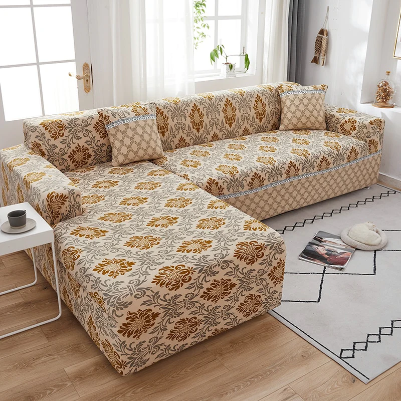 Elastic Sofa Cover High Quality sofas Chaise Covers Lounge Sectional Couch Corner Sofa Slipcover Couch Sofa Cover Single/Loveseat/Three Seat - Image 24