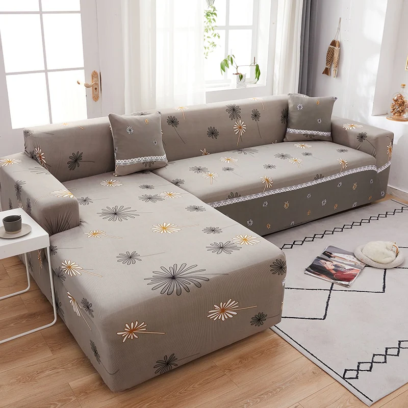 Elastic Sofa Cover High Quality sofas Chaise Covers Lounge Sectional Couch Corner Sofa Slipcover Couch Sofa Cover Single/Loveseat/Three Seat - Image 31