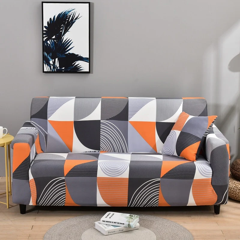 Elastic Sofa Cover Non-slip Stretch Slipcover Sectional Couch Cover L Shape Corner Armchair Cover 1/2/3/4 Seater Case Corner Sofa Cover - Image 11
