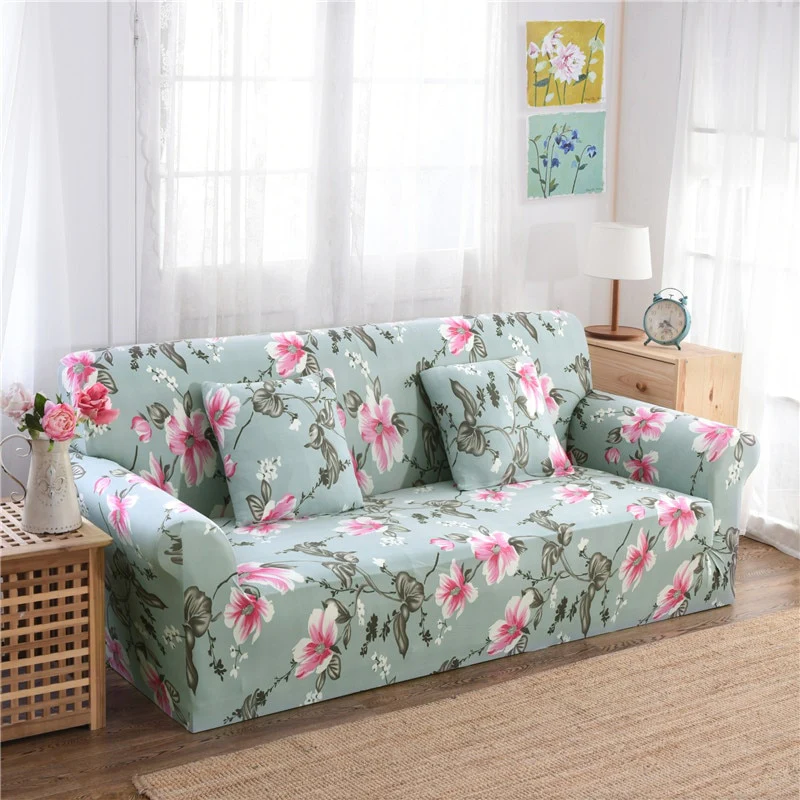 Elastic Sofa Cover Non-slip Stretch Slipcover Sectional Couch Cover L Shape Corner Armchair Cover 1/2/3/4 Seater Case Corner Sofa Cover - Image 17