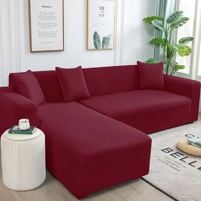 Elastic Sofa Cover Slipcover For Living Room Stretch Spandex Armchair Cover 1/2/3/4 Seater Corner L Shape Couch Cover - Image 11