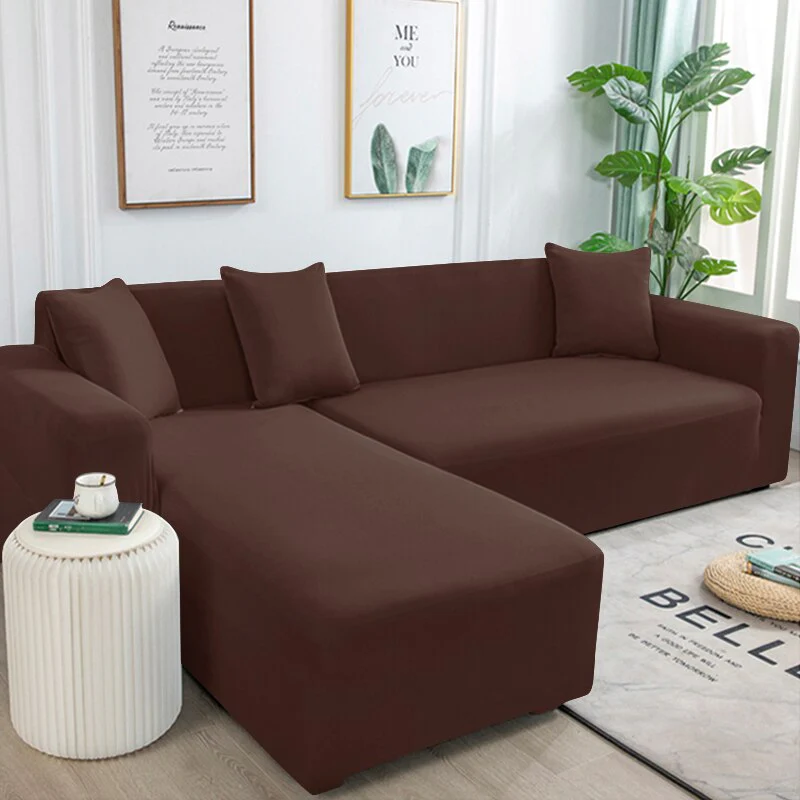 Elastic Sofa Cover Slipcover For Living Room Stretch Spandex Armchair Cover 1/2/3/4 Seater Corner L Shape Couch Cover - Image 12