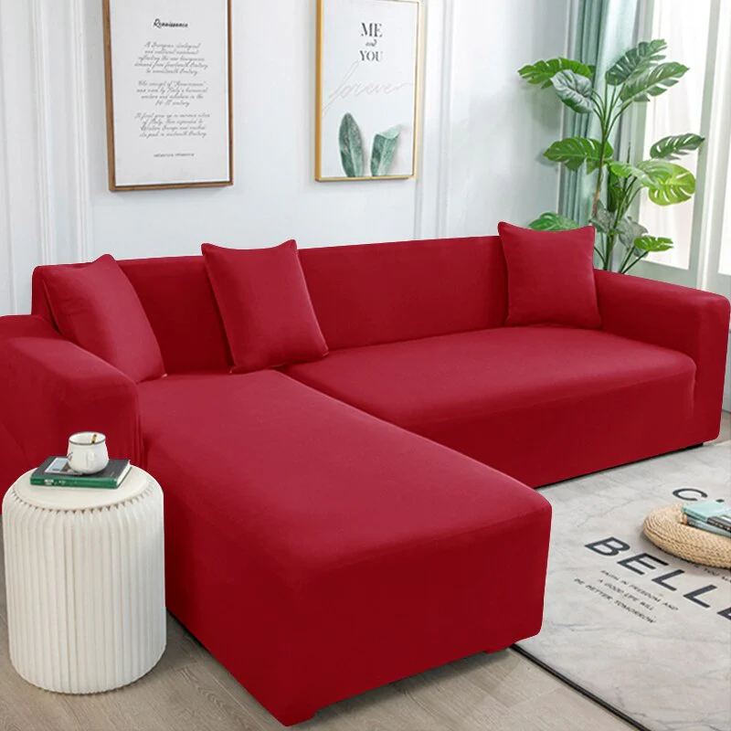 Elastic Sofa Cover Slipcover For Living Room Stretch Spandex Armchair Cover 1/2/3/4 Seater Corner L Shape Couch Cover - Image 13