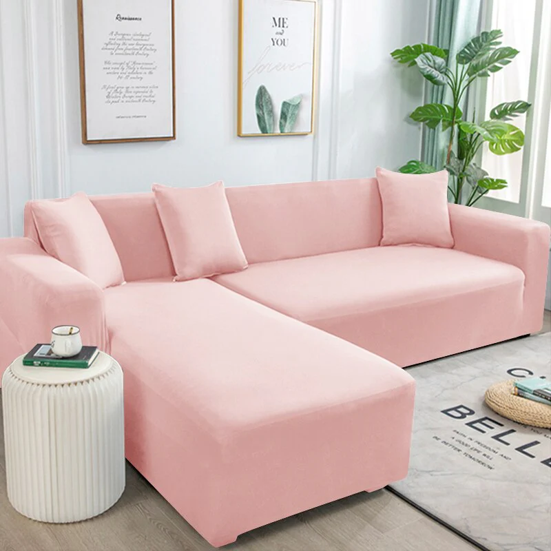Elastic Sofa Cover Slipcover For Living Room Stretch Spandex Armchair Cover 1/2/3/4 Seater Corner L Shape Couch Cover - Image 21