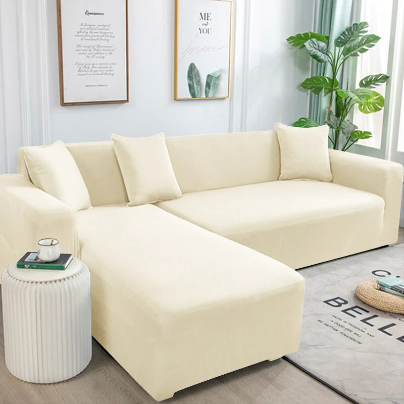 Elastic Sofa Cover Slipcover For Living Room Stretch Spandex Armchair Cover 1/2/3/4 Seater Corner L Shape Couch Cover - Image 6