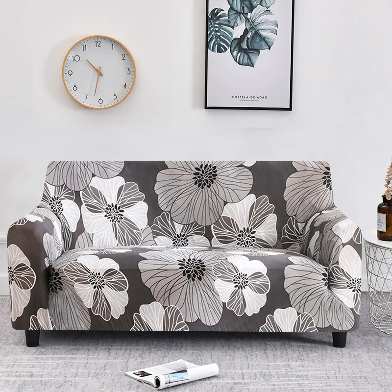 Elastic Sofa Cover Stretch Plaid Sofa Covers Fully-wrap Couch Chair Cover Anti-dust Furniture Protector L Shape Couch Cover Elastic Slipcovers - Image 11