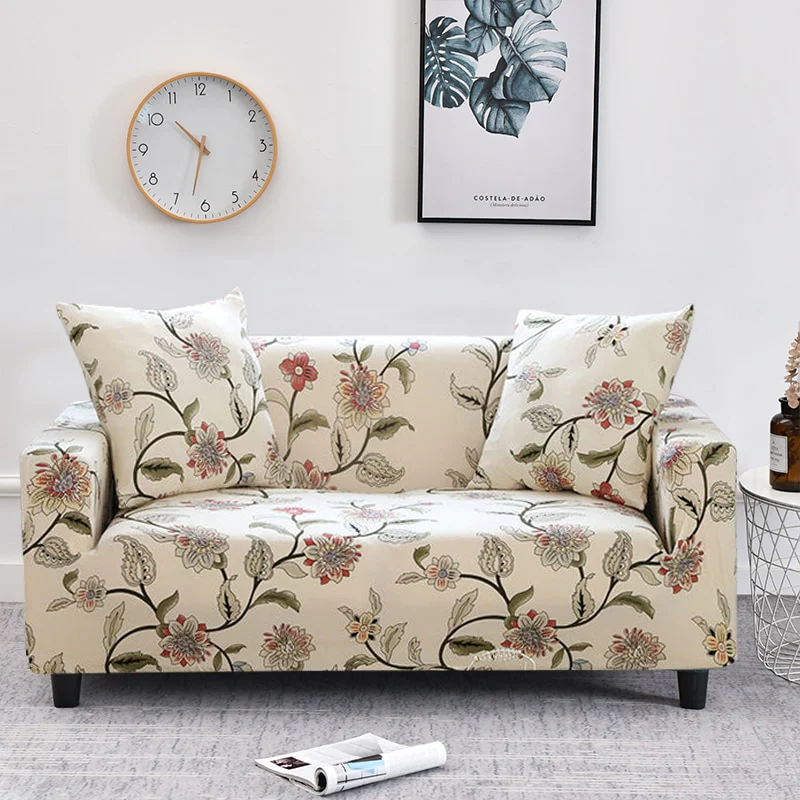 Elastic Sofa Cover Stretch Plaid Sofa Covers Fully-wrap Couch Chair Cover Anti-dust Furniture Protector L Shape Couch Cover Elastic Slipcovers - Image 12