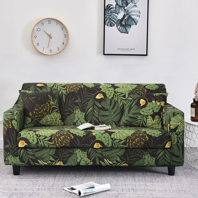 Elastic Sofa Cover Stretch Plaid Sofa Covers Fully-wrap Couch Chair Cover Anti-dust Furniture Protector L Shape Couch Cover Elastic Slipcovers - Image 13