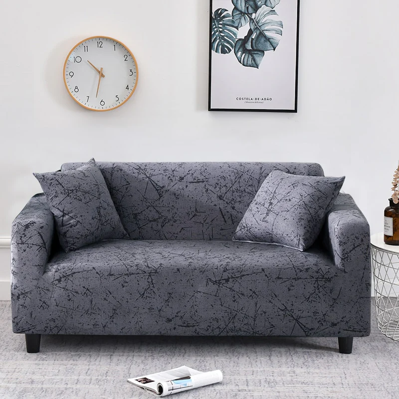Elastic Sofa Cover Stretch Plaid Sofa Covers Fully-wrap Couch Chair Cover Anti-dust Furniture Protector L Shape Couch Cover Elastic Slipcovers - Image 15