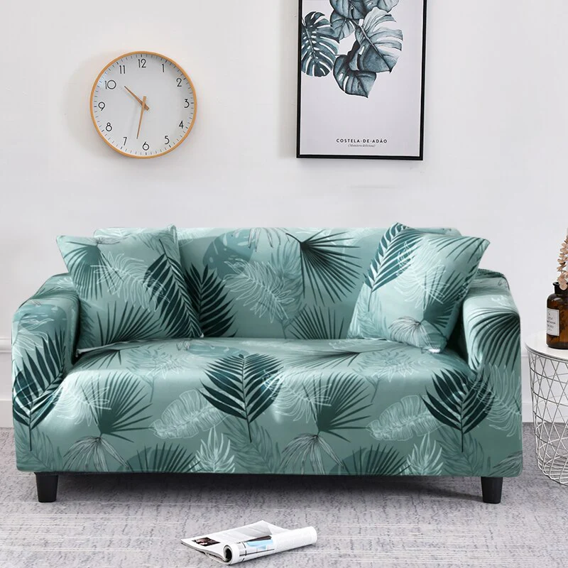 Elastic Sofa Cover Stretch Plaid Sofa Covers Fully-wrap Couch Chair Cover Anti-dust Furniture Protector L Shape Couch Cover Elastic Slipcovers - Image 25