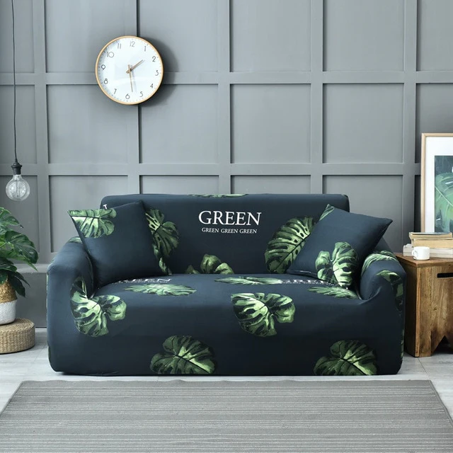 Elastic Sofa Cover Stretch Sectional Corner Couch Cover Universal Cover 1/2/3/4 Slipcover,L Shaped  1/2/3/4 Seats Covers L Shape Sofa Cover - Image 14