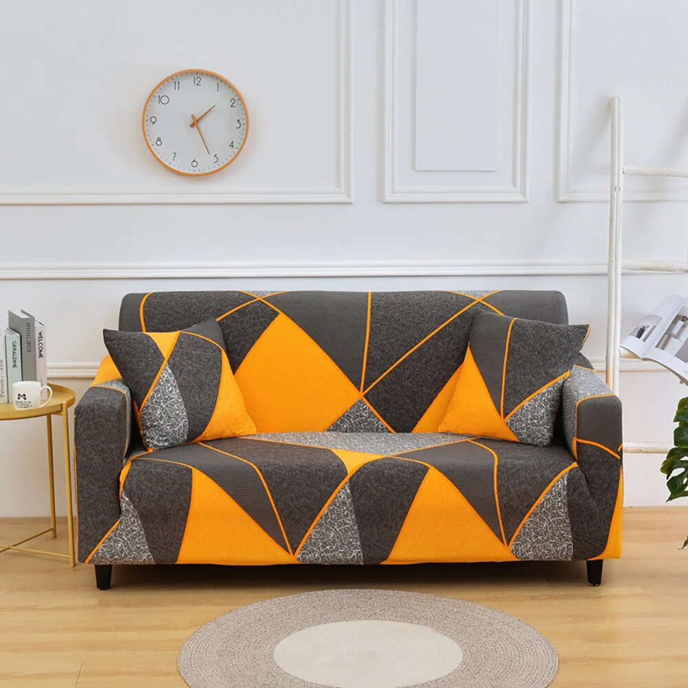 Elastic Sofa Cover Stretch Sectional Corner Couch Cover Universal Cover 1/2/3/4 Slipcover,L Shaped  1/2/3/4 Seats Covers L Shape Sofa Cover - Image 22