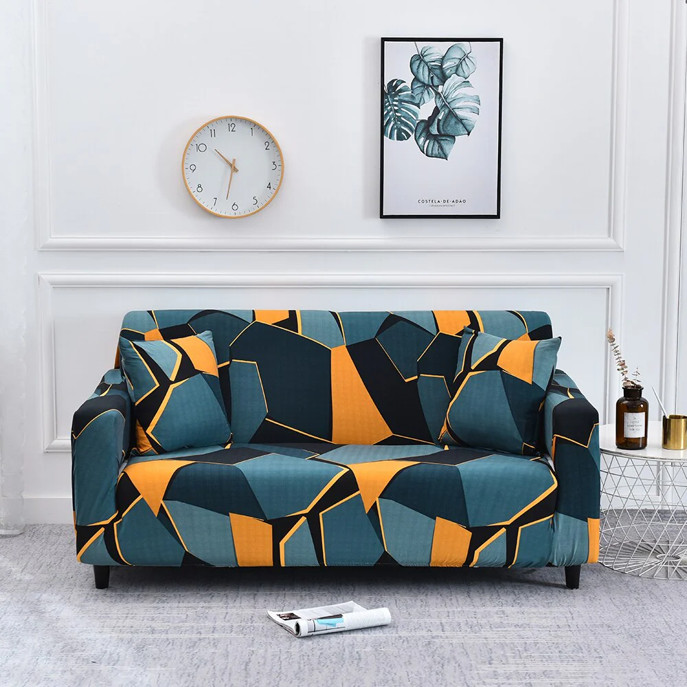 Elastic Sofa Cover Stretch Sectional Corner Couch Cover Universal Cover 1/2/3/4 Slipcover,L Shaped  1/2/3/4 Seats Covers L Shape Sofa Cover - Image 9
