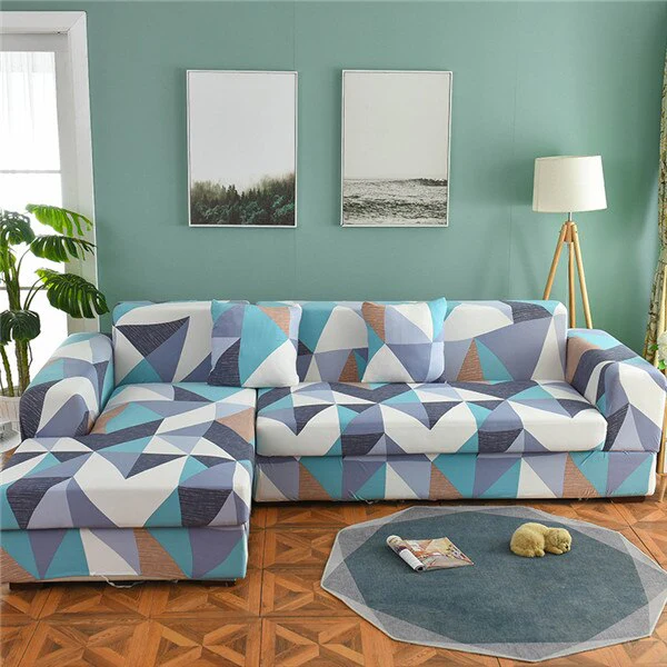 Elastic Sofa Cover Stretch Sofa Covers Need 2 Pieces Couch Covers for L-shape Corner Sectional Sofa Universal Sofa Covers Armchair Corner Couch Cover - Image 11