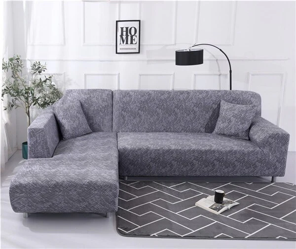 Elastic Sofa Cover Stretch Sofa Covers Need 2 Pieces Couch Covers for L-shape Corner Sectional Sofa Universal Sofa Covers Armchair Corner Couch Cover - Image 23