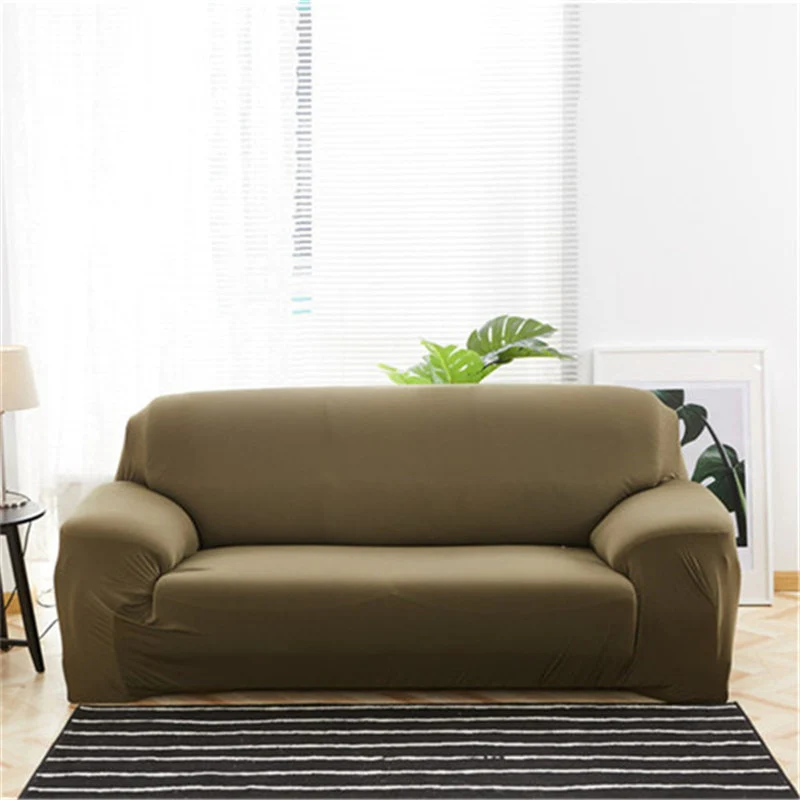 Elastic Sofa Cover Stretch Tight Wrap All-inclusive Sofa Covers Couch Cover Furniture Protector Slipcovers Universal Sofa Covers L-Style Sofa Case - Image 29