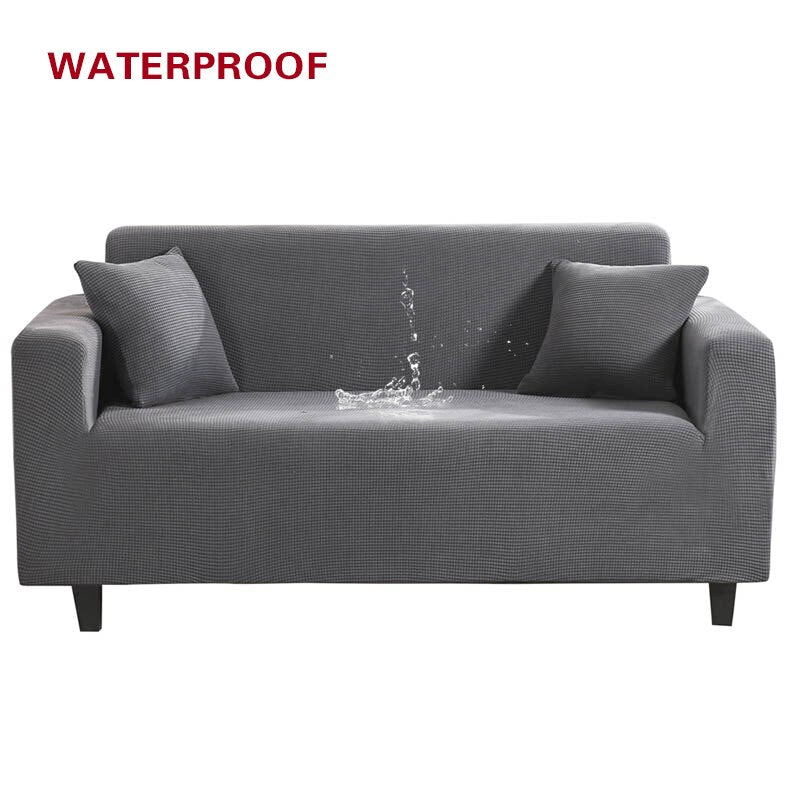 Elastic Sofa Cover Waterproof Sofa Cover Solid Color High Stretch Slipcover All-inclusive Elastic Dustproof Couch Cover Sofa Covers Washable - Image 7