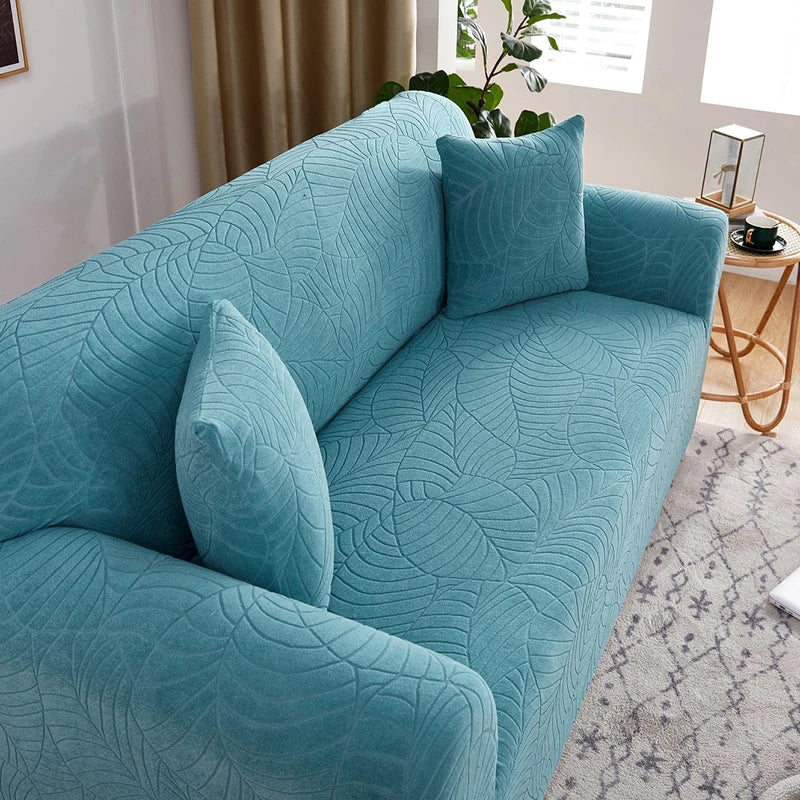 Elastic Sofa Covers For Living Room 1/2/3/4 Seater Thick Jacquard ArmChair Sofa Slipcover Protector L-shaped Corner Sofa Cover - Image 8
