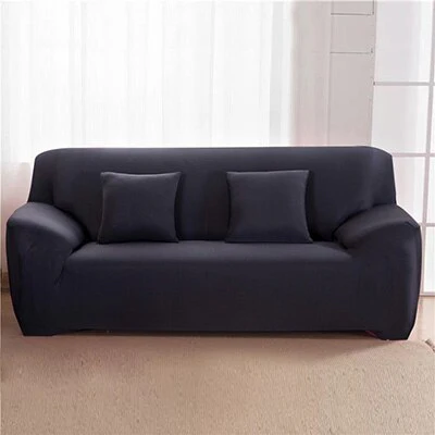 Elastic Sofa Covers Modern Solid Color Universal High Quality Stretchable Elastic Sofa Covers for Living Room L Shape 1/2/3/4 Sectional Sofa Covers - Image 11