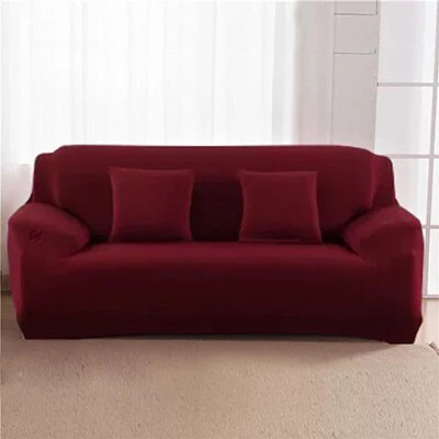 Elastic Sofa Covers Modern Solid Color Universal High Quality Stretchable Elastic Sofa Covers for Living Room L Shape 1/2/3/4 Sectional Sofa Covers - Image 12