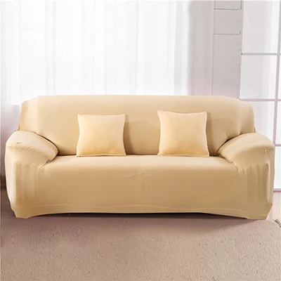Elastic Sofa Covers Modern Solid Color Universal High Quality Stretchable Elastic Sofa Covers for Living Room L Shape 1/2/3/4 Sectional Sofa Covers - Image 21