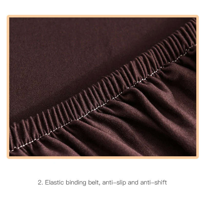 Elastic Sofa Covers Modern Solid Color Universal High Quality Stretchable Elastic Sofa Covers for Living Room L Shape 1/2/3/4 Sectional Sofa Covers - Image 3