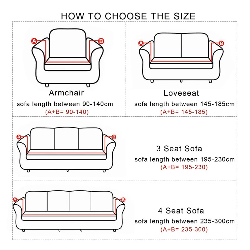 Elastic Sofa Covers Modern Solid Color Universal High Quality Stretchable Elastic Sofa Covers for Living Room L Shape 1/2/3/4 Sectional Sofa Covers - Image 6