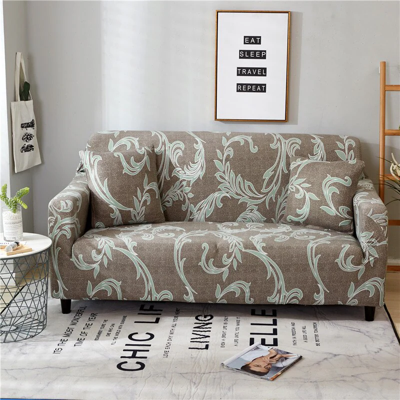 Elastic Sofa Covers Stretch Slipcover Sectional Couch Cover L-shape Armchair Cover 1/2/3/4-seater Sofa Covers Stretch Corner Sofa Cover - Image 29