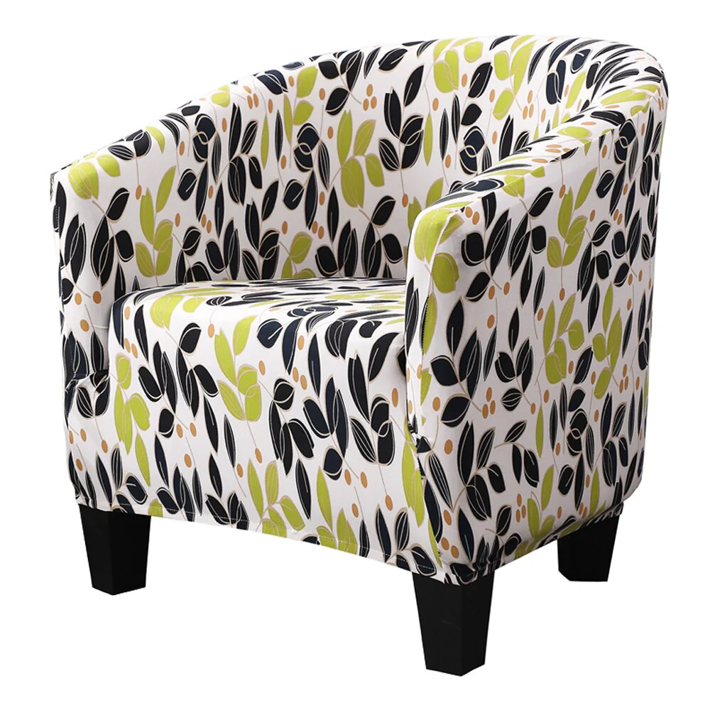 Elastic Tub Chair Cover Bathtub Armchair Sofa Cover Dustproof Protector Washable Furniture Slipcover Quality Hotel Home Polyester Seat Cover - Image 13