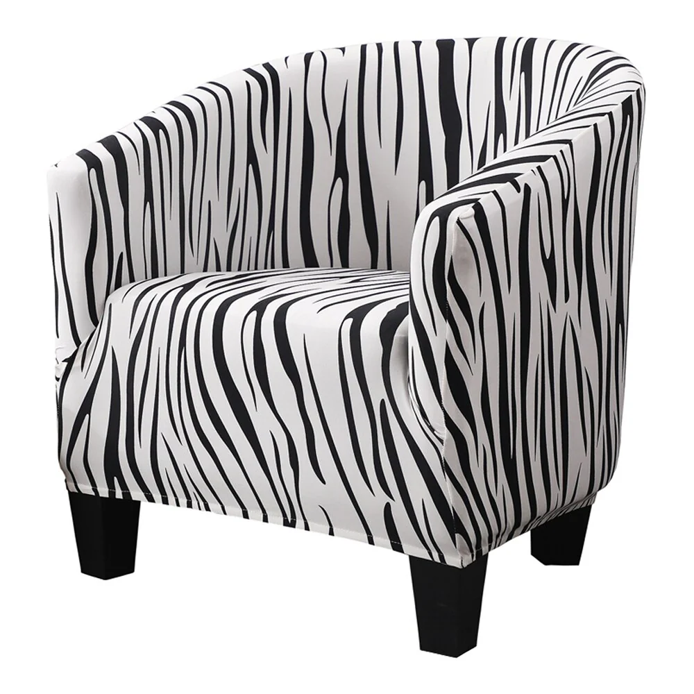 Elastic Tub Chair Cover Bathtub Armchair Sofa Cover Dustproof Protector Washable Furniture Slipcover Quality Hotel Home Polyester Seat Cover - Image 15