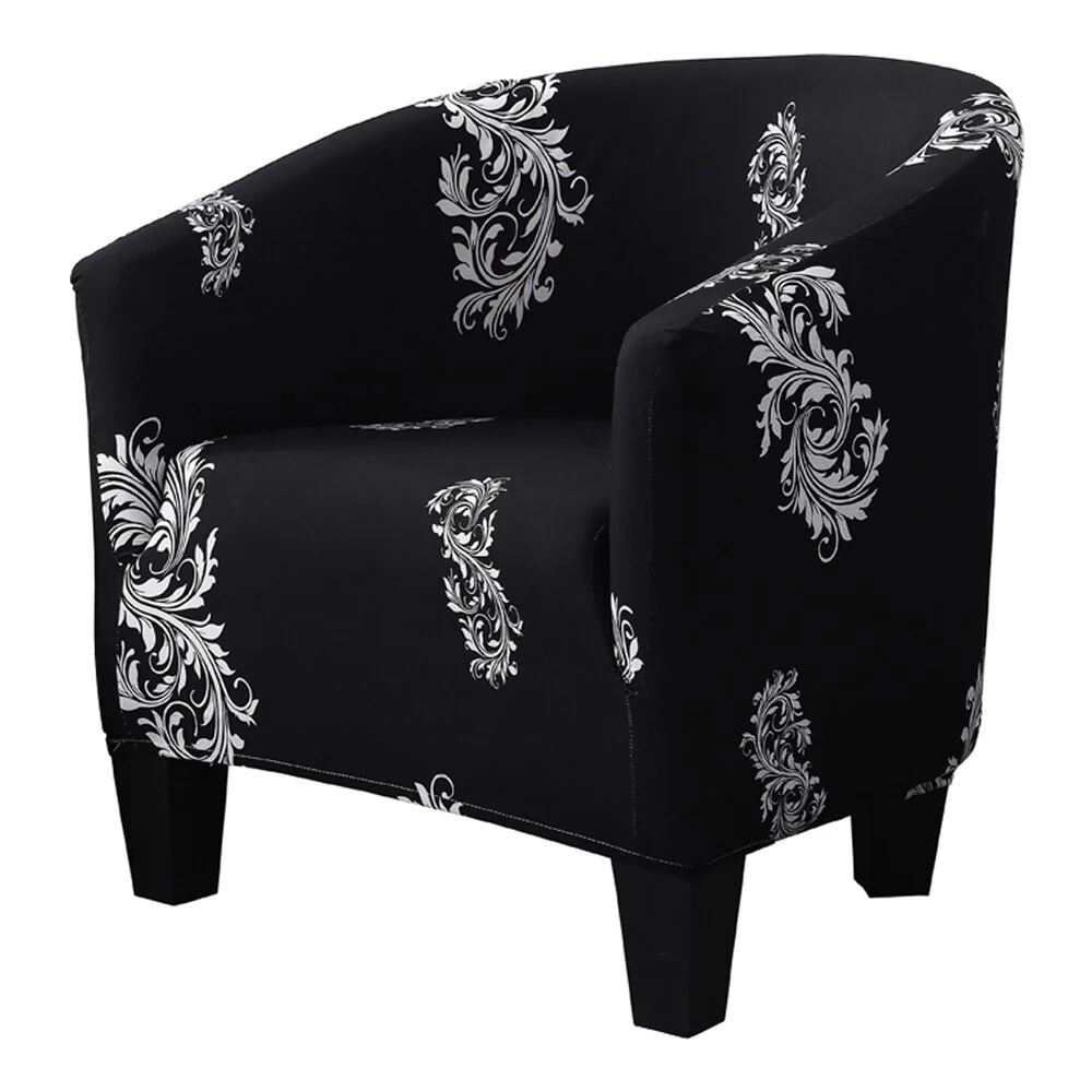 Elastic Tub Chair Cover Bathtub Armchair Sofa Cover Dustproof Protector Washable Furniture Slipcover Quality Hotel Home Polyester Seat Cover - Image 23