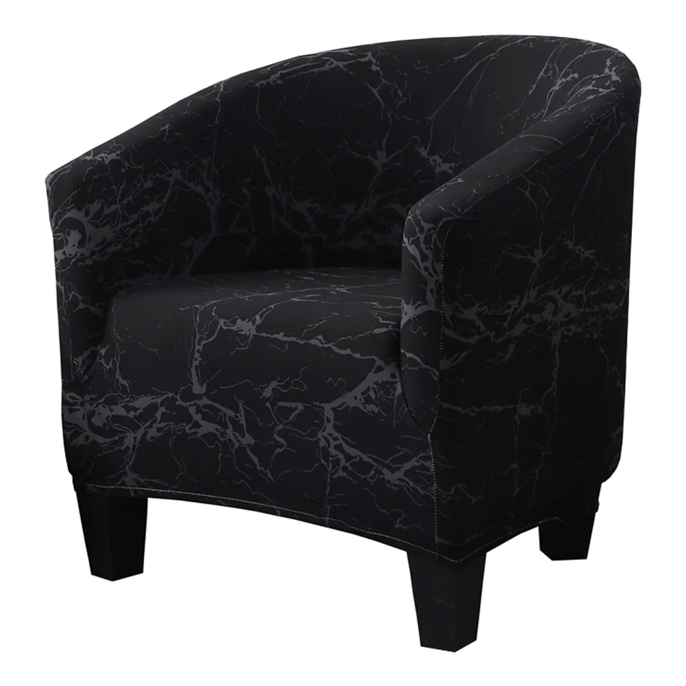 Elastic Tub Chair Cover Bathtub Armchair Sofa Cover Dustproof Protector Washable Furniture Slipcover Quality Hotel Home Polyester Seat Cover - Image 26