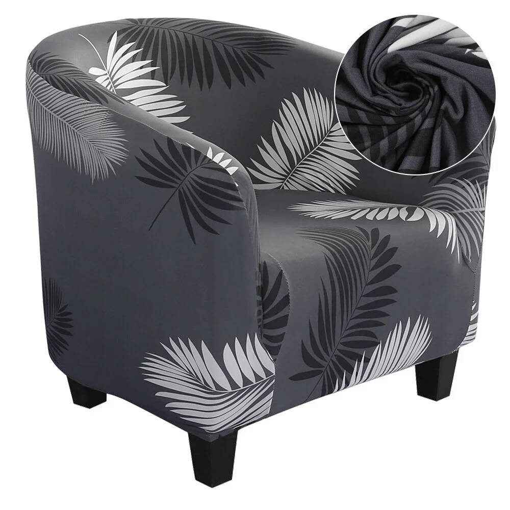 Elastic Tub Chair Cover Bathtub Armchair Sofa Cover Dustproof Protector Washable Furniture Slipcover Quality Hotel Home Polyester Seat Cover - Image 32