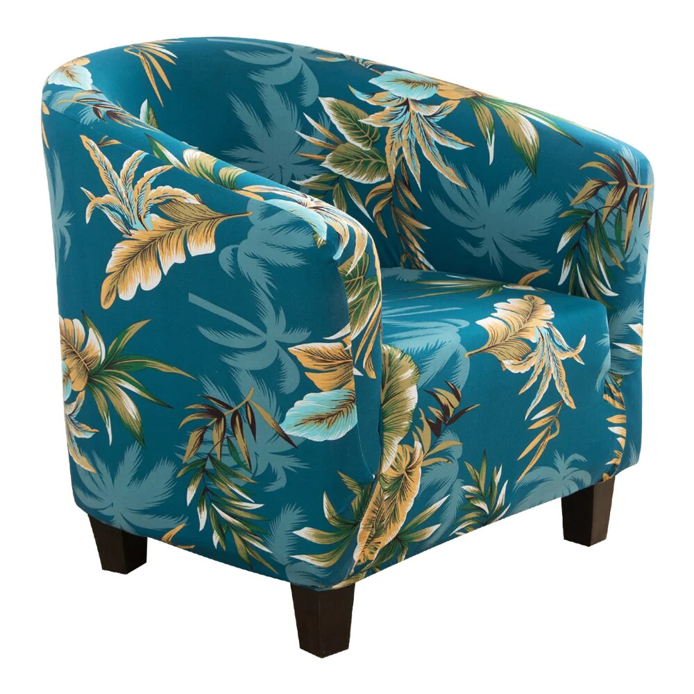 Elastic Tub Chair Cover Bathtub Armchair Sofa Cover Dustproof Protector Washable Furniture Slipcover Quality Hotel Home Polyester Seat Cover - Image 37