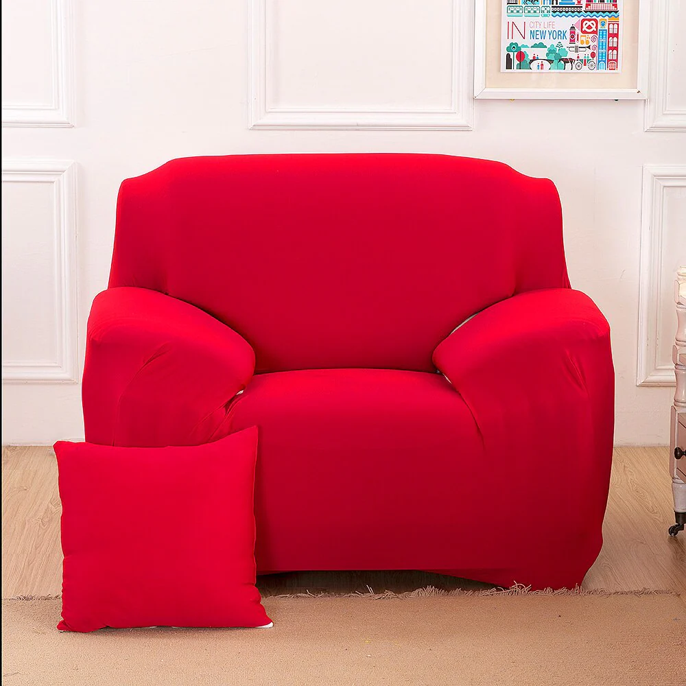 Elastic White Sofa Cover Stretch Tight Wrap All-inclusive Sofa Covers Couch Cover Chair Sofa Cover Couch Case 1/2/3/4 seater Slipcovers - Image 10