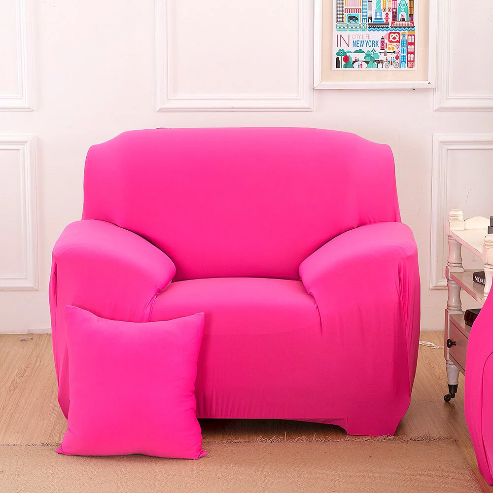 Elastic White Sofa Cover Stretch Tight Wrap All-inclusive Sofa Covers Couch Cover Chair Sofa Cover Couch Case 1/2/3/4 seater Slipcovers - Image 12