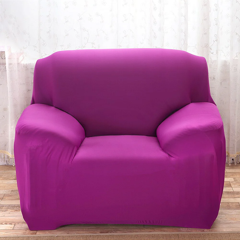 Elastic White Sofa Cover Stretch Tight Wrap All-inclusive Sofa Covers Couch Cover Chair Sofa Cover Couch Case 1/2/3/4 seater Slipcovers - Image 14