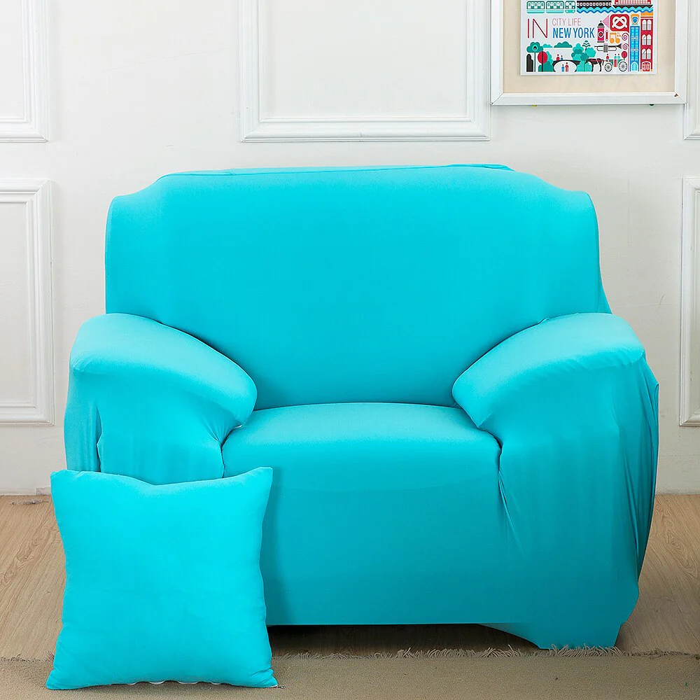 Elastic White Sofa Cover Stretch Tight Wrap All-inclusive Sofa Covers Couch Cover Chair Sofa Cover Couch Case 1/2/3/4 seater Slipcovers - Image 19