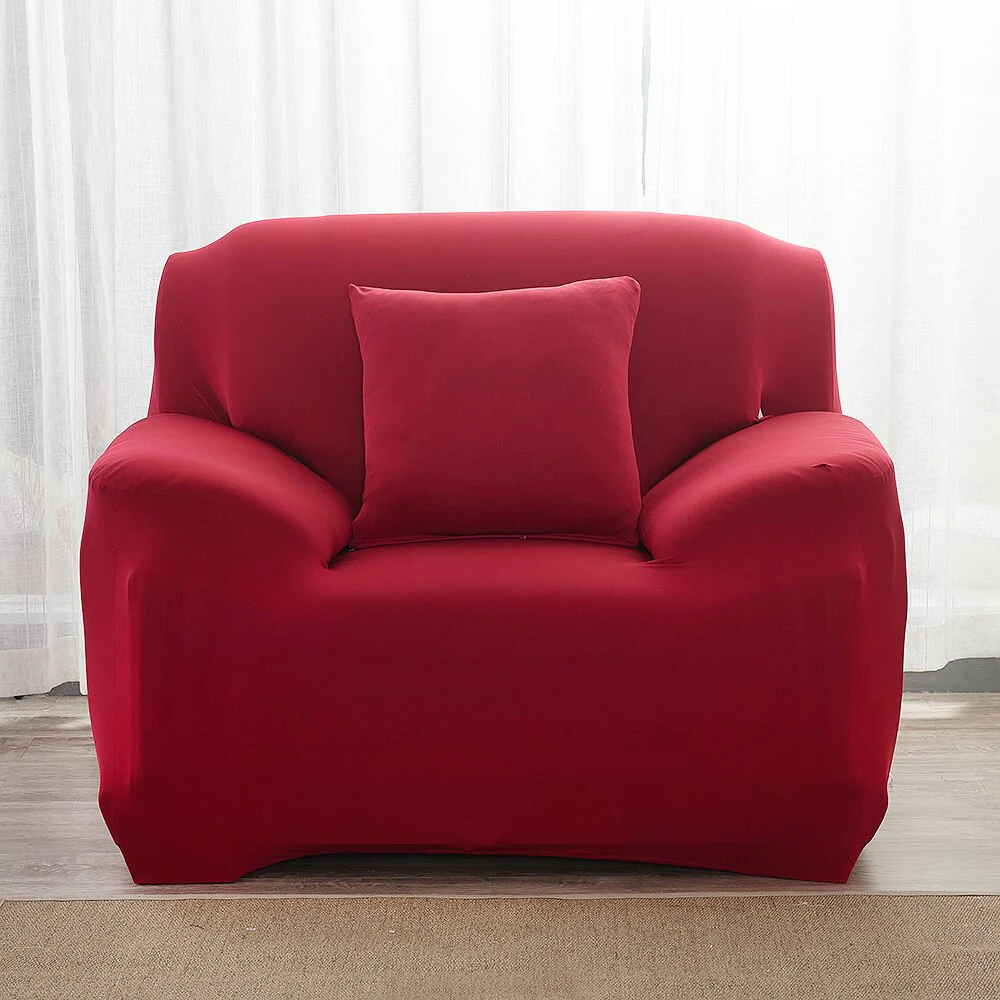 Elastic White Sofa Cover Stretch Tight Wrap All-inclusive Sofa Covers Couch Cover Chair Sofa Cover Couch Case 1/2/3/4 seater Slipcovers - Image 7