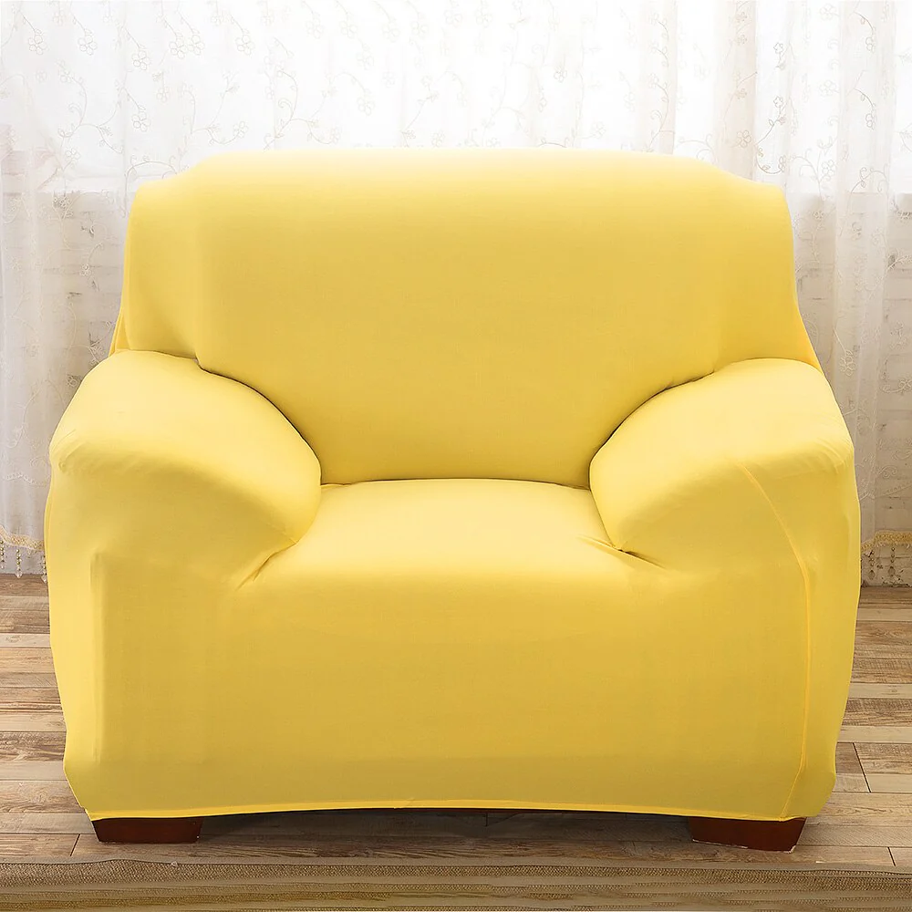 Elastic White Sofa Cover Stretch Tight Wrap All-inclusive Sofa Covers Couch Cover Chair Sofa Cover Couch Case 1/2/3/4 seater Slipcovers - Image 8