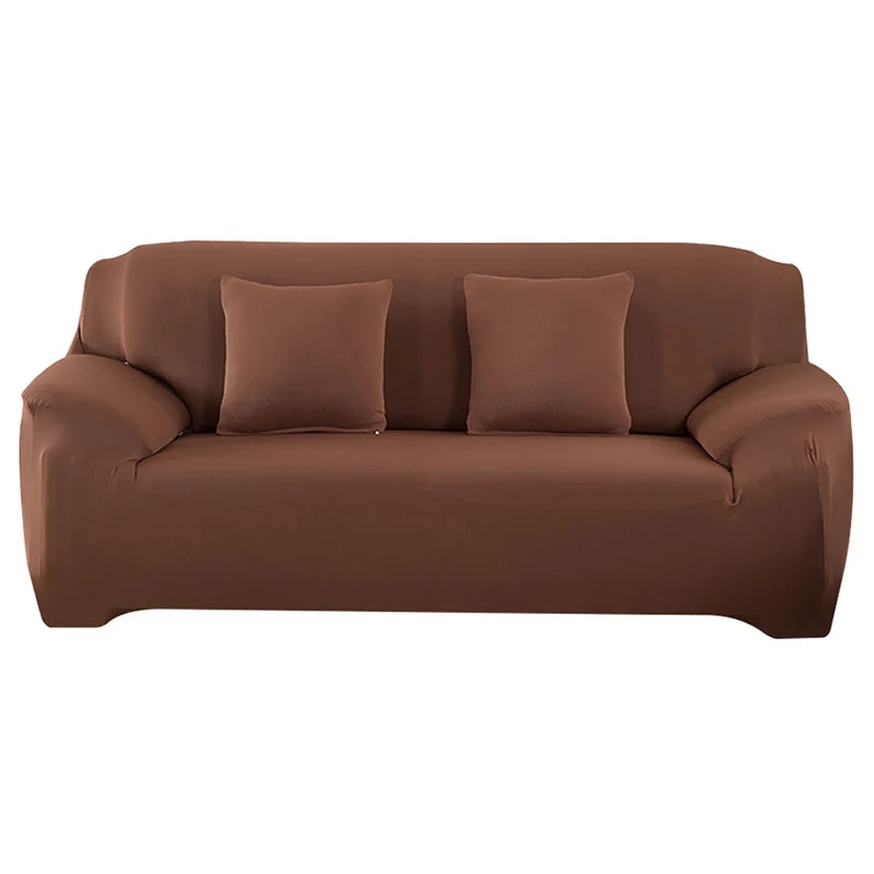 Elasticity Sofa Cover Extensible Couch Cover SofaCovers Sectional Solid Color Single/two/three/four Seats Corner Sofa Cover L Shape Need Buy 2pcs - Image 14