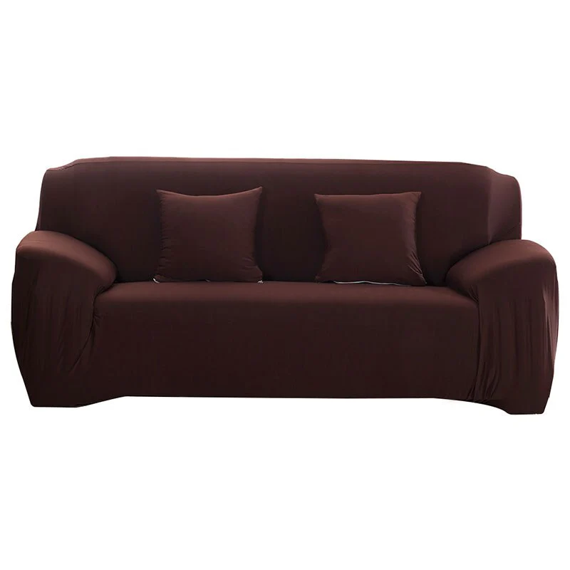 Elasticity Sofa Cover Extensible Couch Cover SofaCovers Sectional Solid Color Single/two/three/four Seats Corner Sofa Cover L Shape Need Buy 2pcs - Image 16