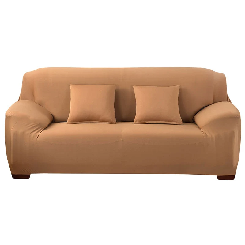 Elasticity Sofa Cover Extensible Couch Cover SofaCovers Sectional Solid Color Single/two/three/four Seats Corner Sofa Cover L Shape Need Buy 2pcs - Image 24